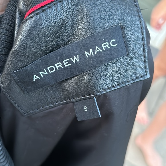 ANDREW MARC WOMAN LEATHER JACKET - Picture 5 of 5